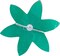 Outlet 9 Foot Paper Garland Tropical Hibiscus Decorations, Multicolored Tissue Flower Leaves Banner for Luau Party, Birthday, Hawaiian Theme